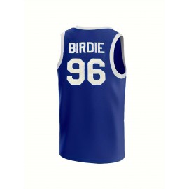 Tournament Shoot Out Basketball Jersey 96 Blue Basketball Vest Stitched Movie Jersey For Men S-3XL