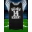 Men's #14 Black Retro Basketball Jersey - Sleeveless Polyester Tank Top with Embroidery, Round Neck, Loose Fit for Sports, Training & Casual Wear, S-3XL