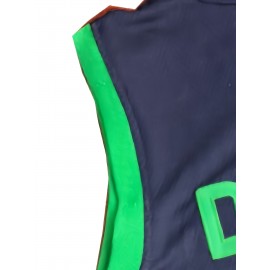 Men's #77 Embroidered Basketball Jersey - Breathable Polyester, V-Neck Sleeveless Sports Uniform for Training & Casual Wear, Machine Washable - Sizes S to 3XL, Classic Letter Embroidery Design