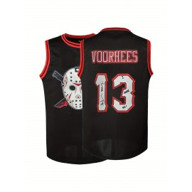 Men's Basketball Jersey 13 Sports Top, Breathable Sports Uniform For Training And Competition Stitched Black S-3XL