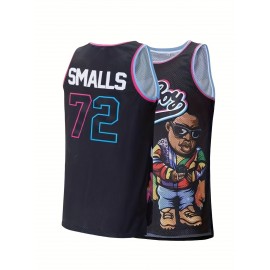 [Breathable Comfort] Men's #72 Basketball Jersey - Embroidered 