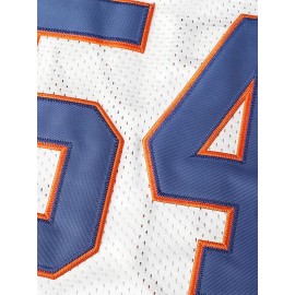 Blue Mountain State 54 Thad Castle Football Jersey Blue White