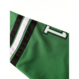 Men'S #11 Zach Parise Jersey College Fighting Sioux Green Hockey Jersey