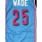 25 Men's Basketball Jersey Sports Training Blue Vest S-3XL