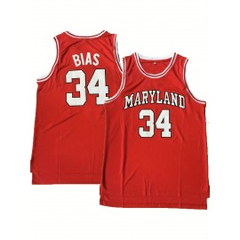 34 Men'S Basketball Jersey, Sports Training Jersey, Breathable And Comfortable Casual Vest S-3XL
