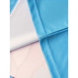 3 Basketball Jersey Stitched Men's Sports Shirt Polyester Round Neck Retro Blue Top White, Blue, Pink S-3XL