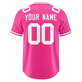 Custom Football Jersey Personalized with Team Name & Number - Women's Large Size Sports Shirt, Navy Blue & Red Color Scheme, Non-Stretch Fabric for Soccer, Team Uniforms, Gifts - Easy-Care Athletic Apparel, Sleeve Stripes, Detailing