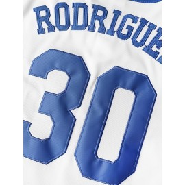 Youth #30 Sandlot Baseball Jersey Benny The Jet Rodriguez Alan Yeah-Yeah McClennan Michael Squints Jersey For Boys And Girls